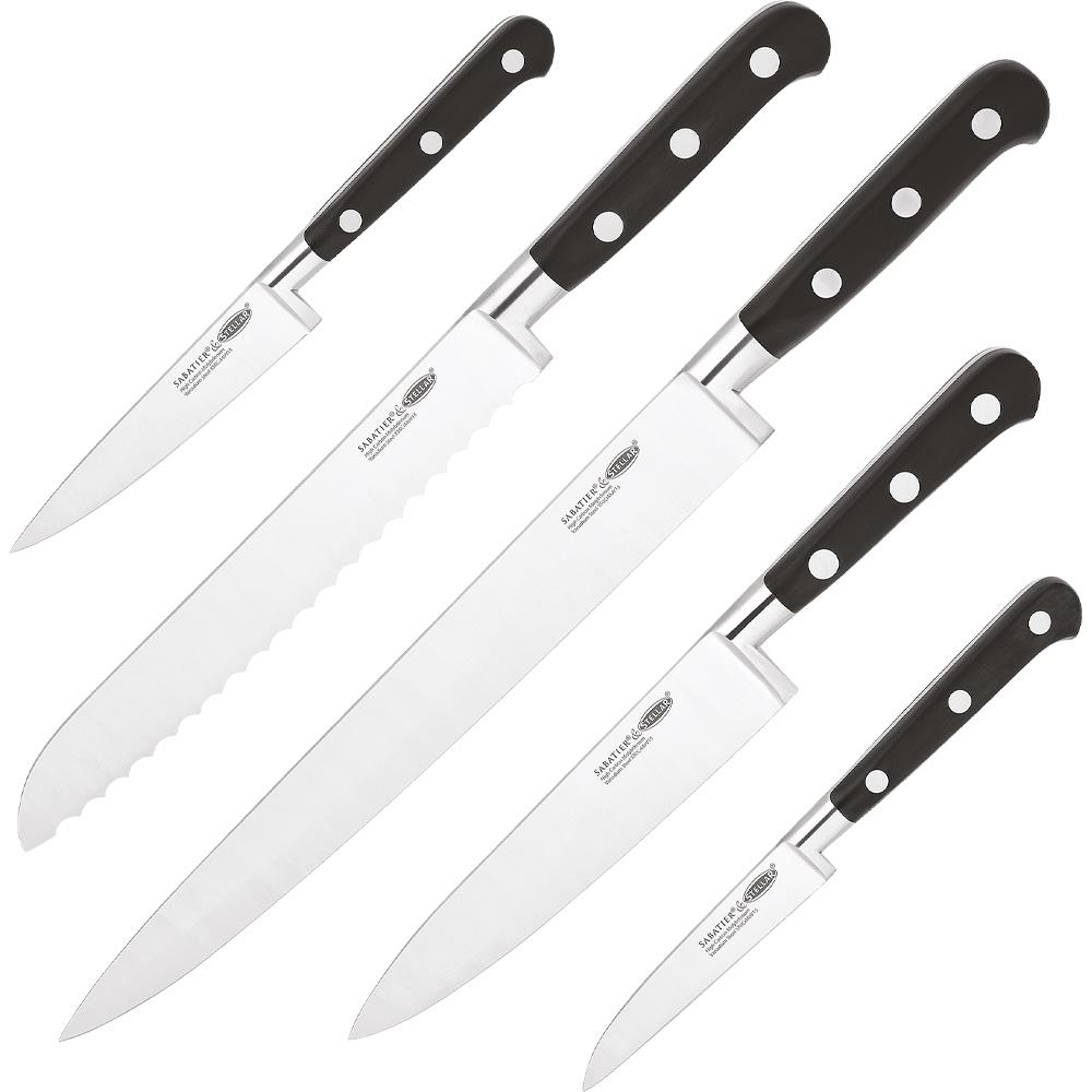 Stellar Sabatier Knife Block Set